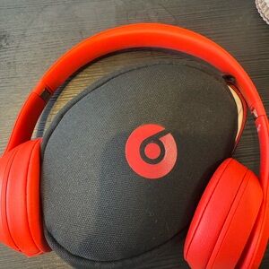 Beats Red Wireless Headphones